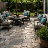 Patio and walkway cleaning results from Clear Exterior