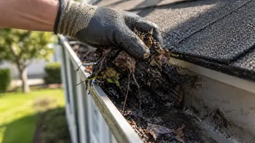Gutter cleaning service page for Indian Hill