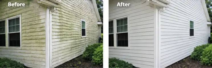 Driveway Cleaning Transformation